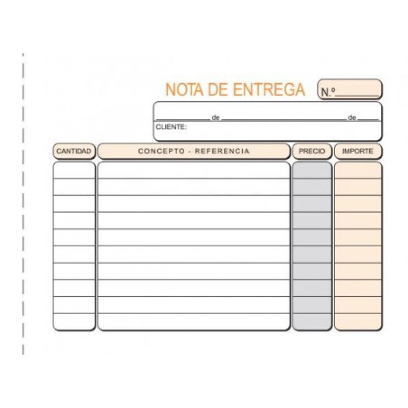 TALONARIO LOAN NOTA ENTREGA 8º APDO