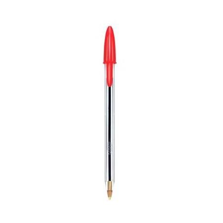 BOLIGRAFO BIC CRISTAL MEDIUM ROJO