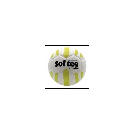 BALON SOFTEE HIBRIDO MAX FUTBOL 11 CORAL/BLANCO