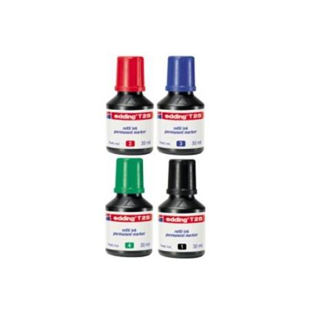 TINTA ROTULADOR EDDING T-25 NEGRO