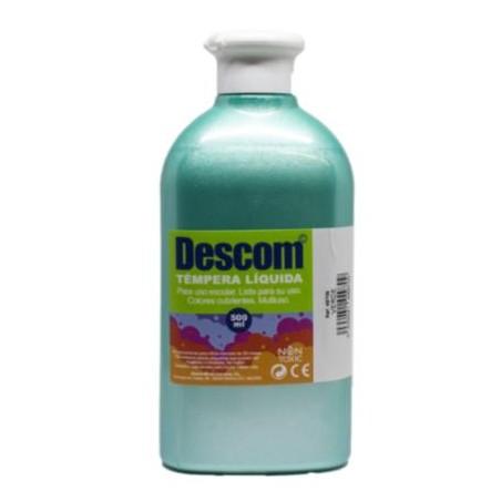 TEMPERA LIQUIDA DESCOM METALIZADA 500 VERDE