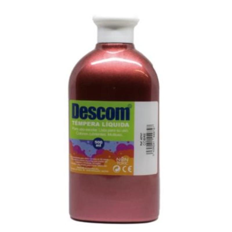 TEMPERA LIQUIDA DESCOM METALIZADA 500 COBRE