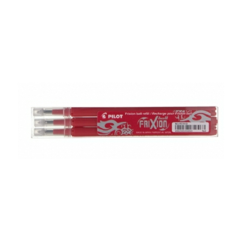 RECAMBIO PILOT FRIXION B/3 ROJO