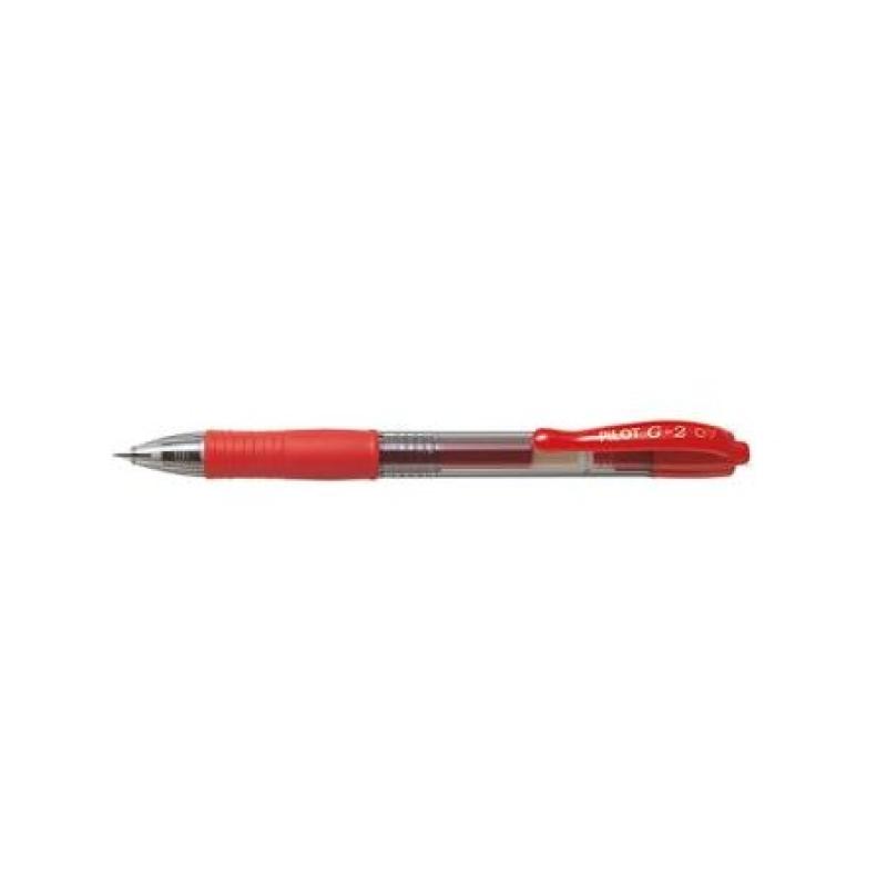 BOLIGRAFO PILOT G-2 0.7 ROJO