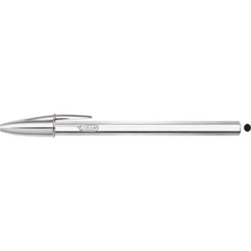 BOLIGRAFO BIC CRISTAL PLATA