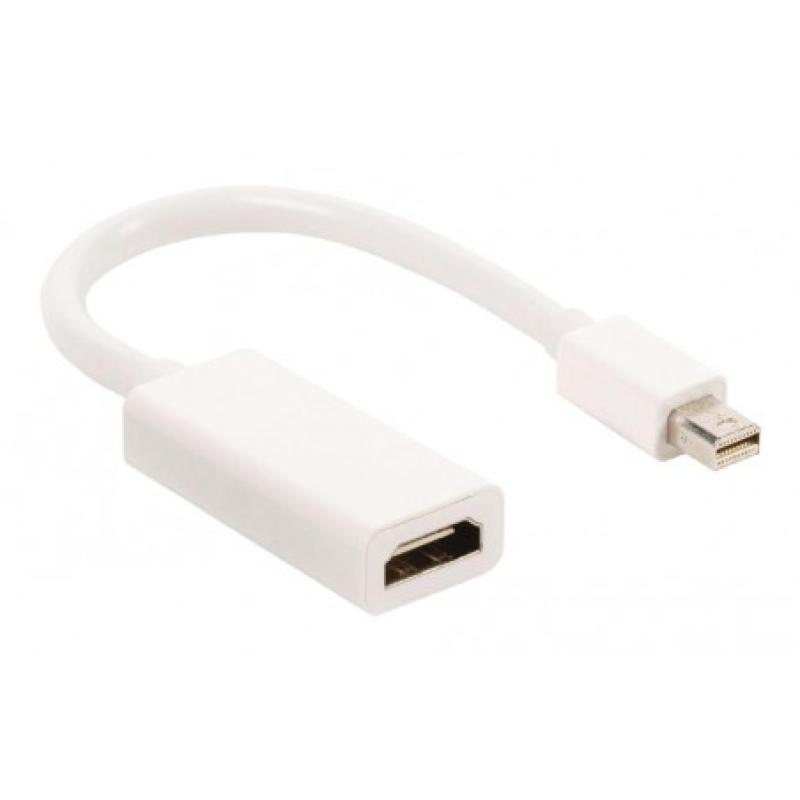 ADAPTADOR MINI DISPLAYPORT A HDMI 20 CM. MACHO HEMBRA