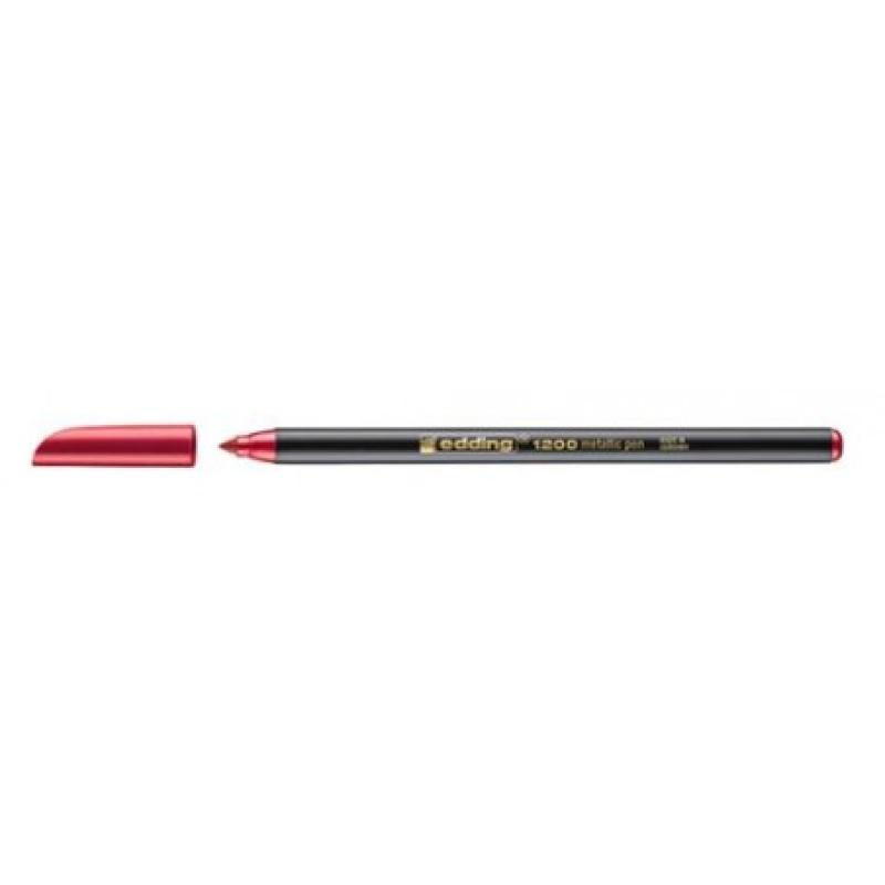 ROTULADOR EDDING 1200 Nº 72 ROJO METALICO