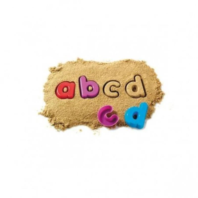 ALPHABET SAND MOULDS - LOWERCASE ALPHABET