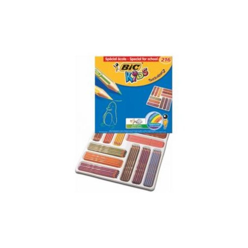 LAPICES BIC TROPICOLORS CLASS PACK 216 UD