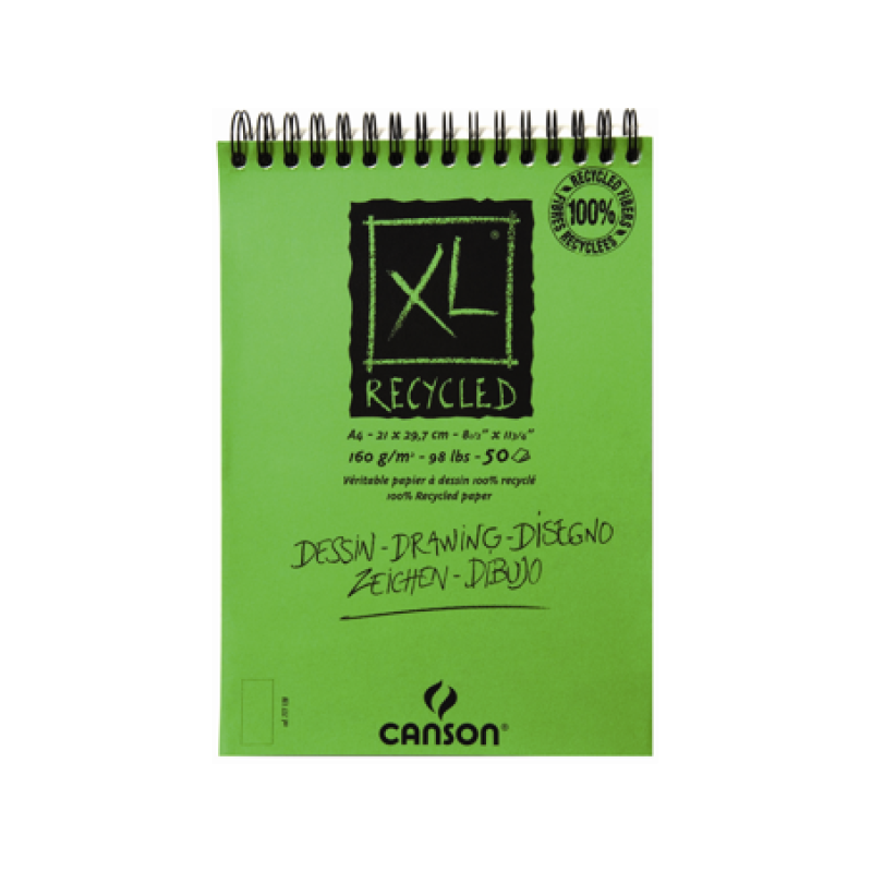 BLOC DIBUJO CANSON RECICLADO XL A-4