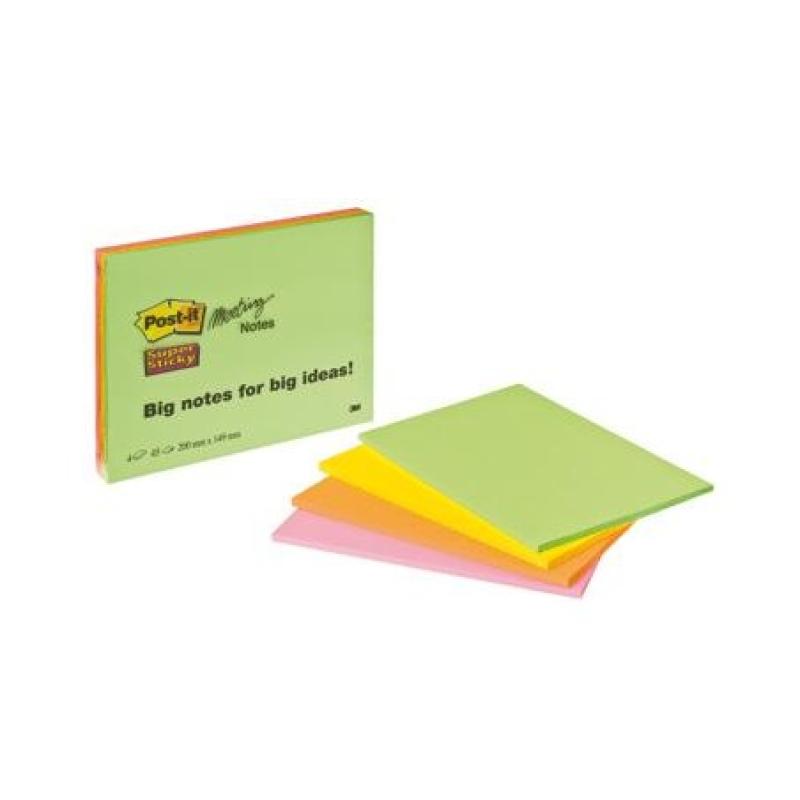 POST-IT® SUPER STICKY GIGANTE PACK 4