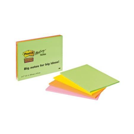 POST-IT® SUPER STICKY GIGANTE PACK 4