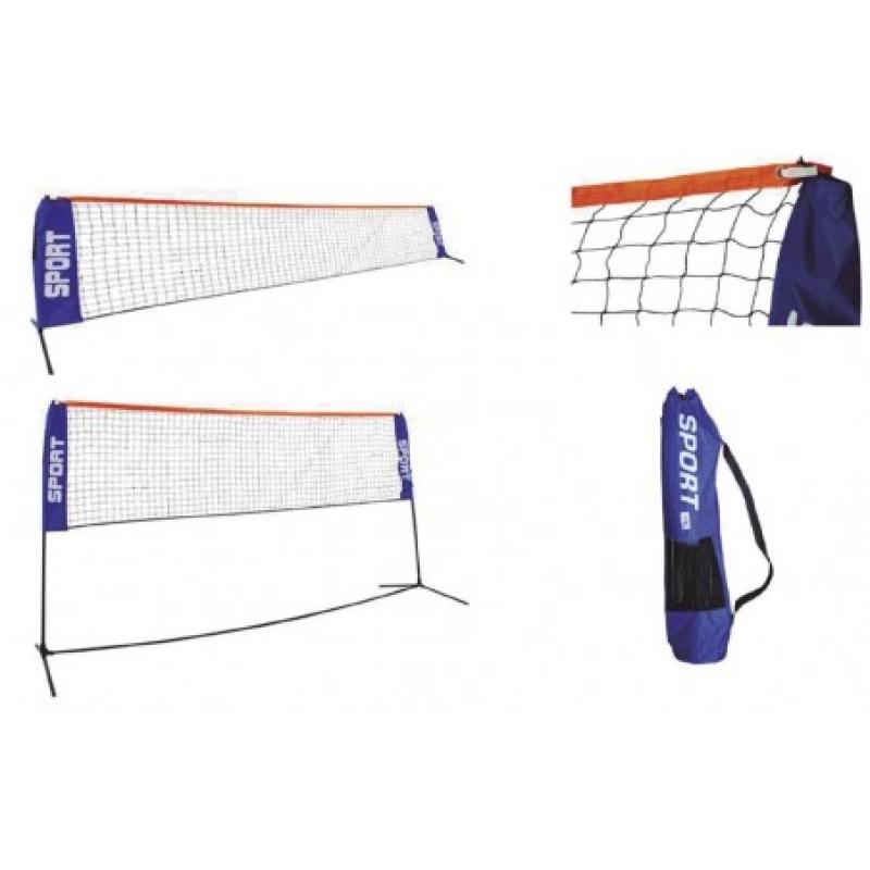 SET MINITENIS MINIBADMINTON METALICO