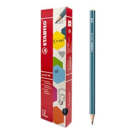 LAPICES STABILO PENCIL 160 PETROLEO C/12