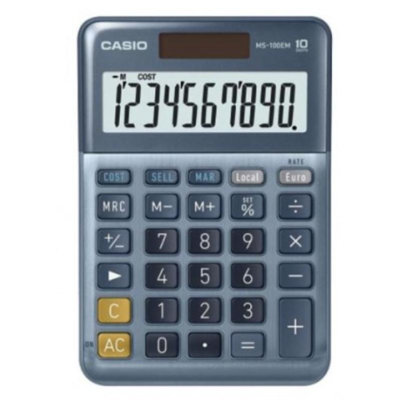 CALCULADORA CASIO MS-100 EM