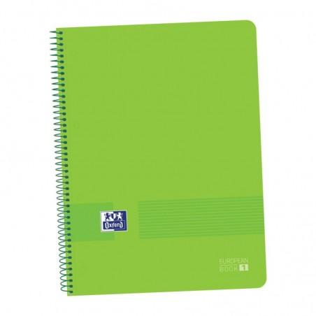 BLOC OXFORD EUROPEAN LIVE&GO A4+ 5X5 80 H VERDE