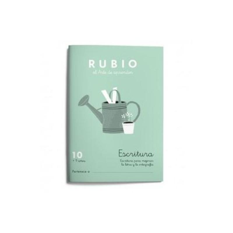 CUADERNO RUBIO CALIGRAFIA 10 ESCR Y NU MA