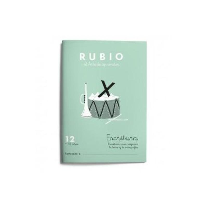 CUADERNO RUBIO CALIGRAFIA 12 ESCR Y NU MA