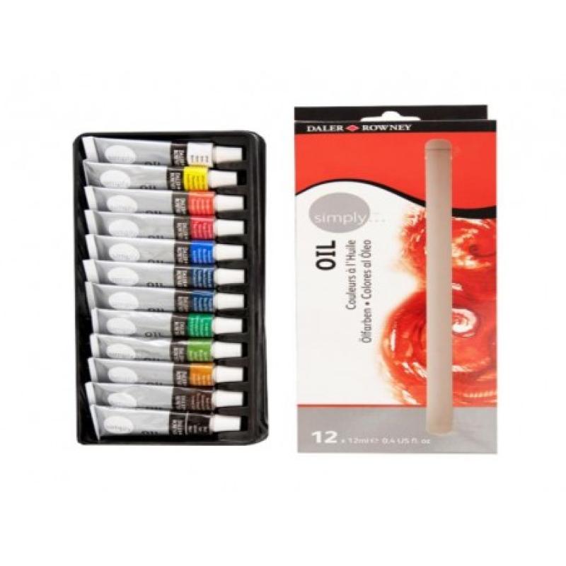 DALER COLORES OLEO 12X 12ML SET