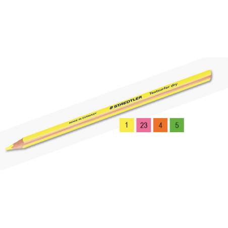 LAPICES STAEDTLER TEXTSURFER FLUOR AMARILLO