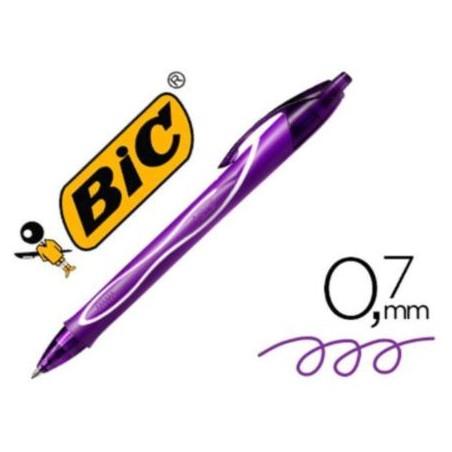 BOLIGRAFO BIC QUICK DRY LILA