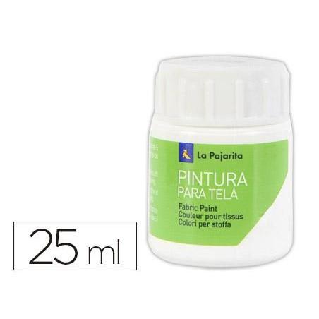 PAJARITA PINTURA TELA 25 ML BLANCO T-1