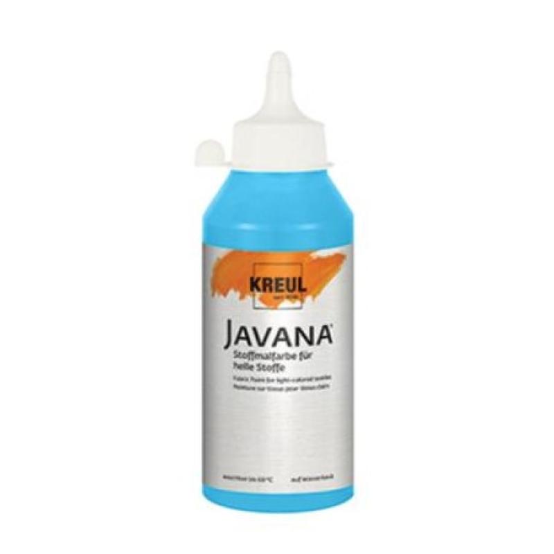 PINTURA TEXTIL JAVANA AZUL CLARO 250 ML