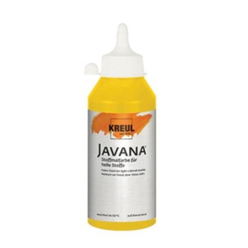 PINTURA TEXTIL JAVANA AMARILLO ORO 250 ML