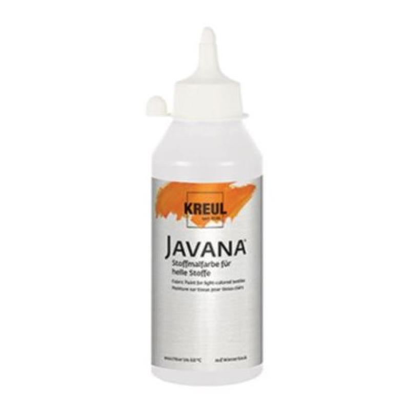 PINTURA TEXTIL JAVANA BLANCO 250 ML