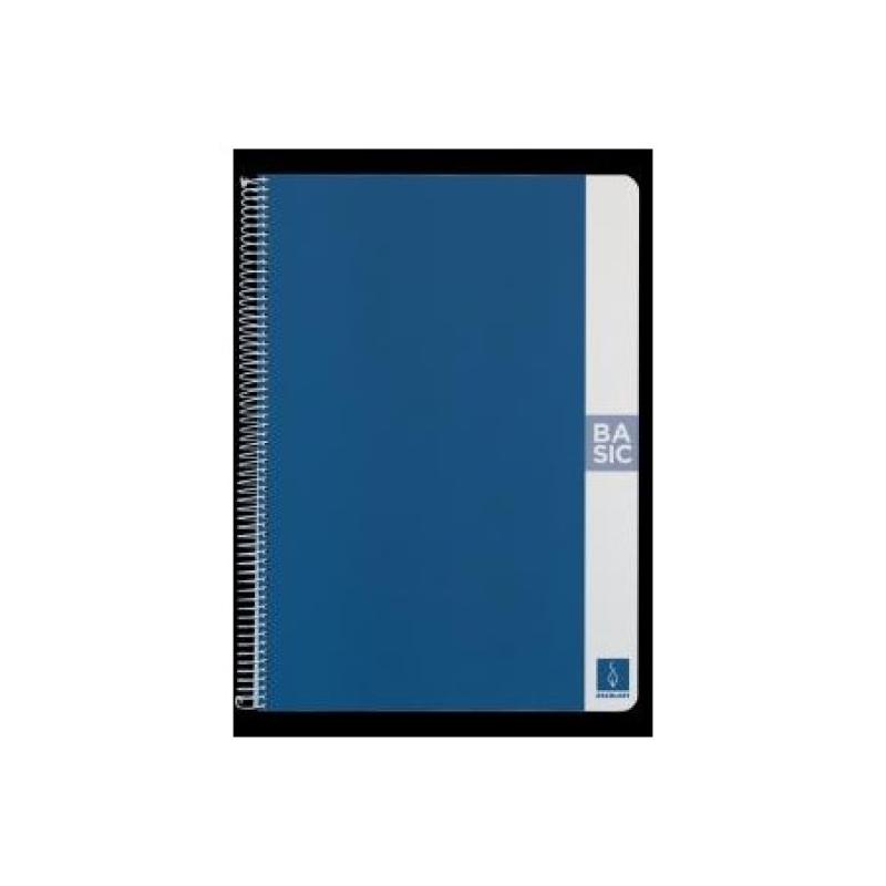 BLOC ESCOLOFI A-4 80 H 80 G.LISO AZUL OSCURO