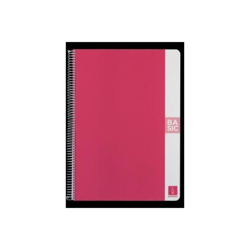 BLOC ESCOLOFI A-4 80 H 80 G.LISO ROSA