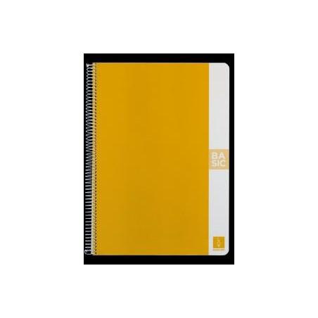 BLOC ESCOLOFI A-4 80 H 80 G.LISO AMARILLO