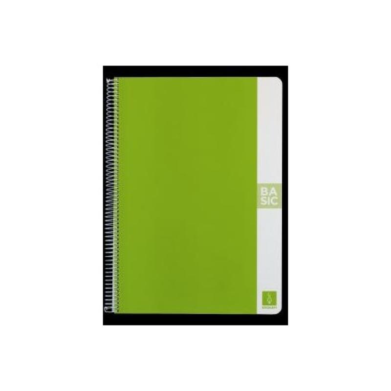 BLOC ESCOLOFI A-4 80 H 80 G. HORIZONTAL VERDE CLARO