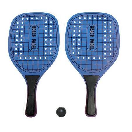 JUEGO PALAS MADERA COMPETICION SOFTEE AZUL