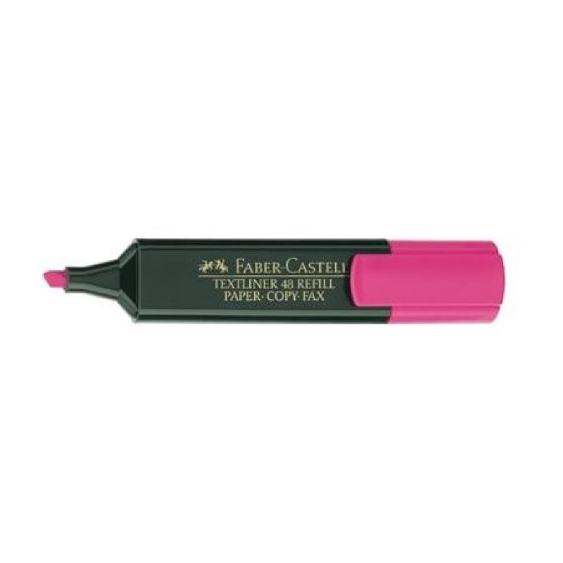 ROTULADOR FLUOR FABER ROSA