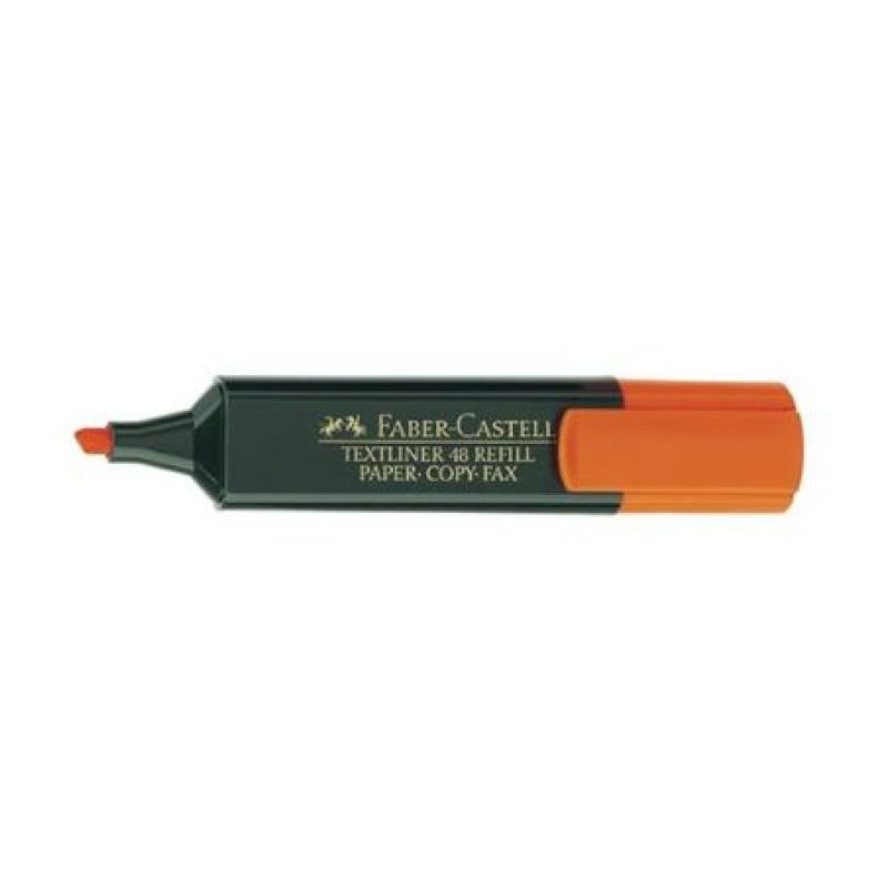 ROTULADOR FLUOR FABER NARANJA