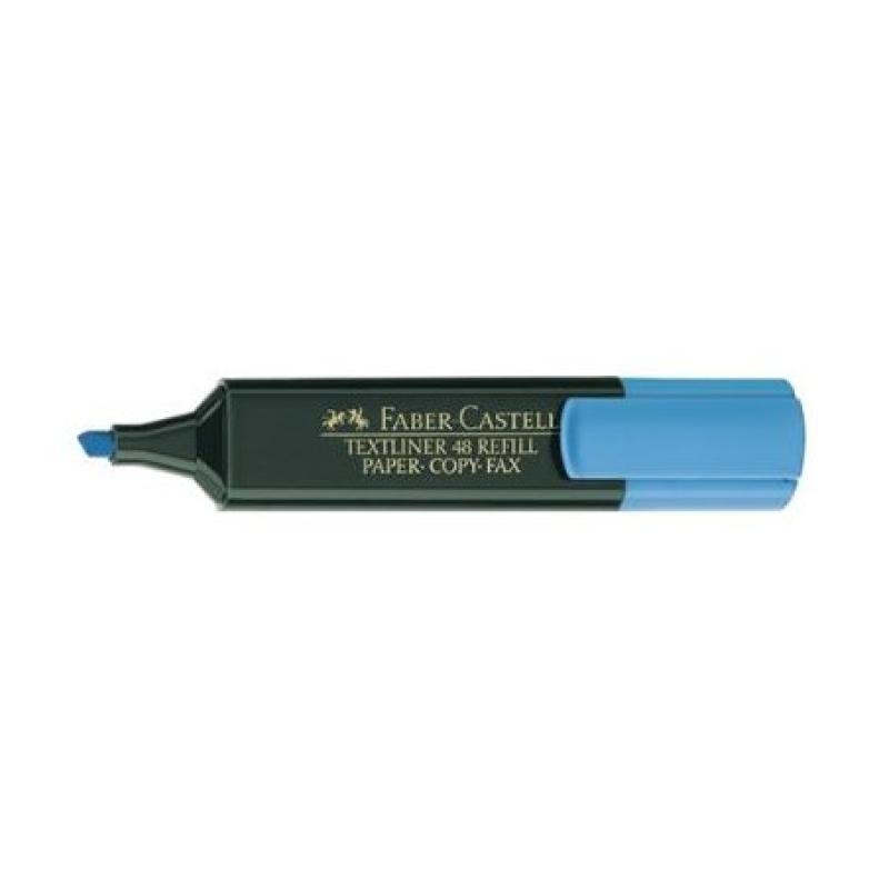 ROTULADOR FLUOR FABER AZUL