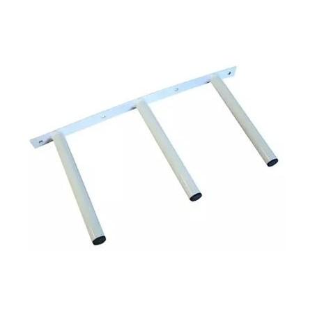 SOPORTE METALICO PARA CUERDAS 3 COLGADORES