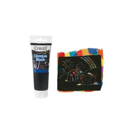 PINTURA RASCAR CREALL OPACA 120ML. NEGRO