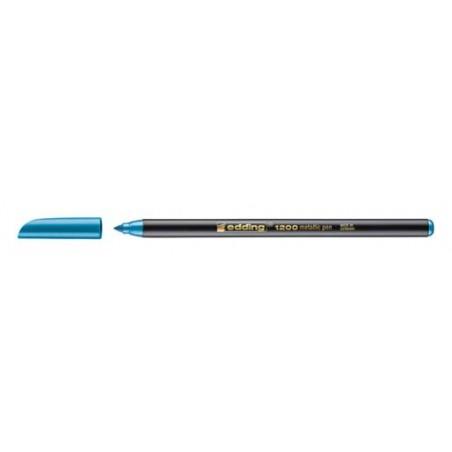 ROTULADOR EDDING 1200 Nº 73 AZUL METALICO