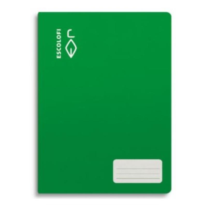 LIBRETA ESCOLOFI Fº 50 H CUADRO 8X8 VERDE