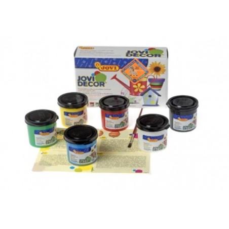 PINTURA JOVI JOVIDECOR 55 MM C/6