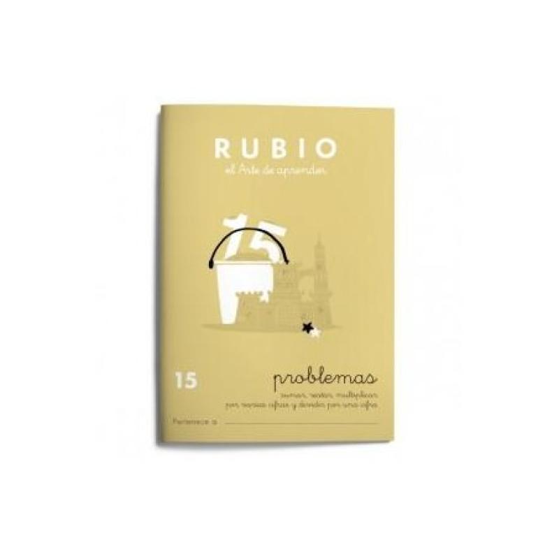 CUADERNO RUBIO PROBLEMAS 15 SUMAR RES MUL