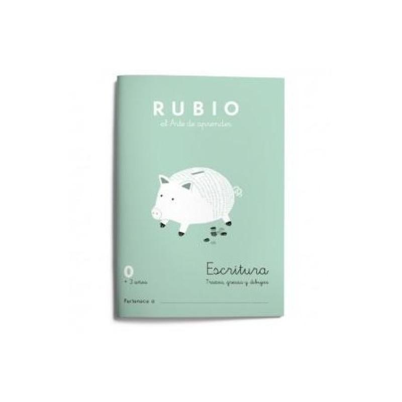 CUADERNO RUBIO CALIGRAFIA 0 PREESCRITURA