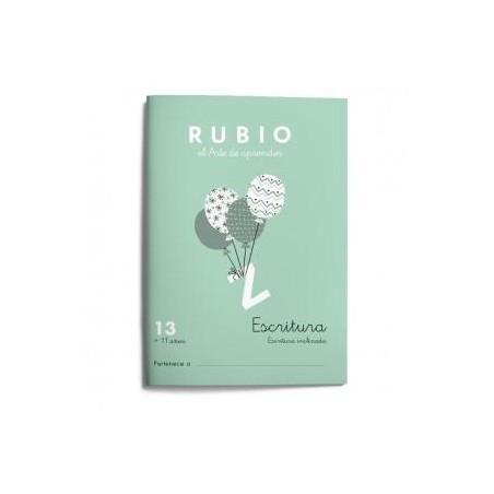 CUADERNO RUBIO CALIGRAFIA 13 ESCR Y NU MA