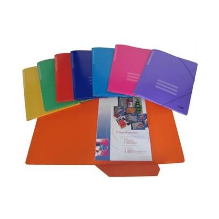 CARPETA SARO Fº CARTON SOLAPA FUCSIA