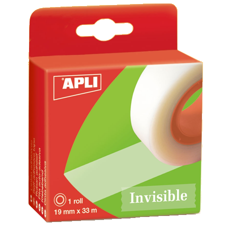 CINTA APLI 33X19 INVISIBLE 11036