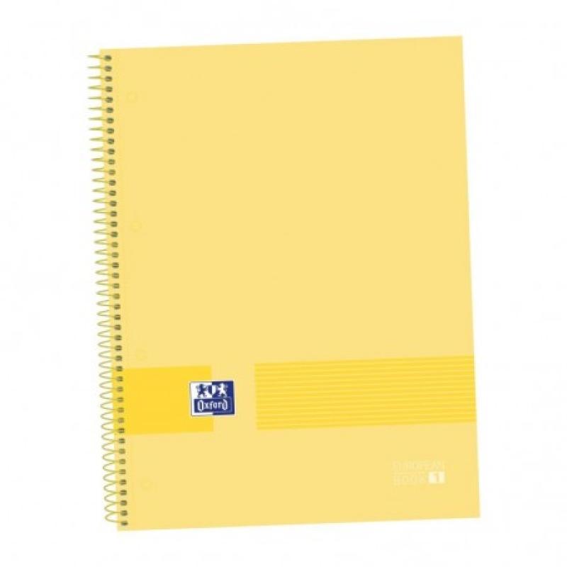 BLOC OXFORD EUROPEAN YOU A4+ 5X5 80 H BANANA