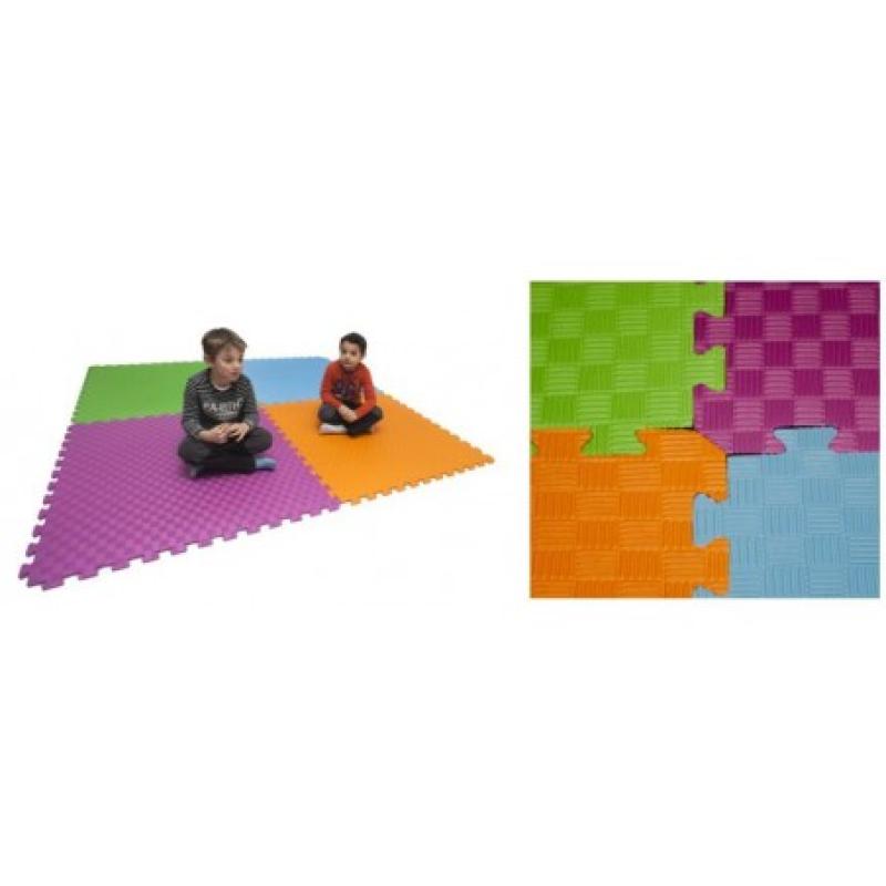 LOSETA PUZZLE INFANTIL 100X100X1CM. FUCSIA