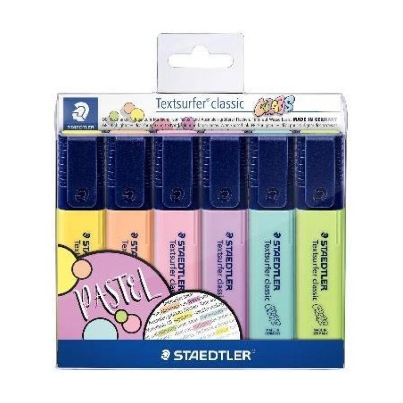 ROTULADOR FLUOR STAEDTLER PASTEL B/6